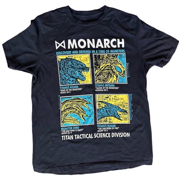 Godzilla MONARCH: TITAN TACTICAL SCIENCE DIVISION Cavity Colors Black L Toho - Picture 1 of 5